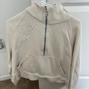 Lululemon Scuba Oversized Half Zip Hoodie, size M/LG, fits like a regular medium